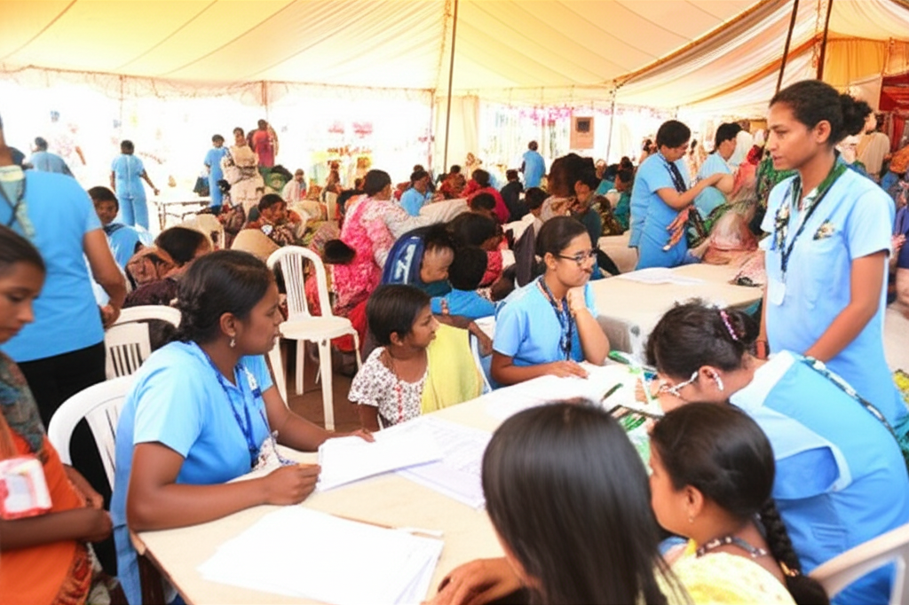 Community health camp